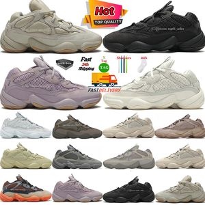 500 Hardloopschoenen Heren Dames 500s Utility Zwart Bone Wit Asj Greu Clay Brown Mesh Blush Graniet Enflame Soft Vision Taupe Licht op de voeten Runner sport sneaker us5-us11.5