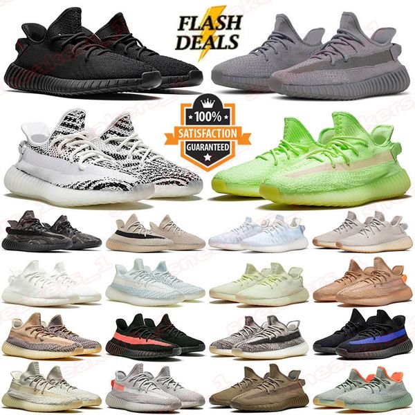 yeezy 350 v2 boost yeezeys yeezy35 kanye west 350v2 yeezys Zapatillas deportivas de alta calidad para hombres y mujeres, pizarra deslumbrante, tenis de escoria de ágata 【code ：L】