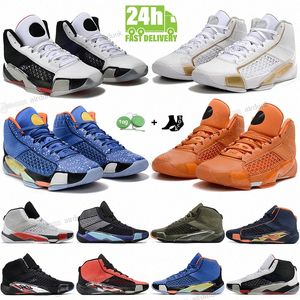 Jumpman 38s basketbalschoenen heren 38 fundamental center star FIBA zwart rood olijf heren outdoor trainers sport sneakers maat 40-46 zbp9#