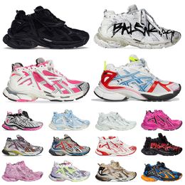 Avec boîte Balenciegas Track Balencigaas Runners Designer Track Runners 70 Chaussures décontractées Men Femmes Sneakers multicolo