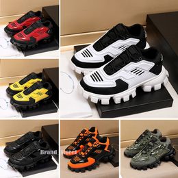 Designer Casual Shoes 19fw Symphony Black White Sneakers Capsule Series Schoenen Lates P Cloudbust Thunder Trainers Rubber Low Top Platform Sneaker