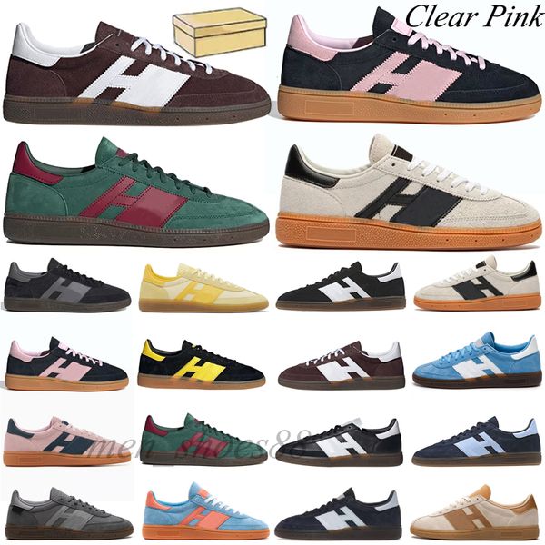 Avec boîte Casual Shoes Originals Handball Spezialjean pour hommes femmes Designer Light Blue Wonder Clay presque jaune gomme noir clair rose gomme plate-forme baskets taille 36-45