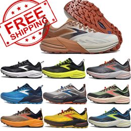 Chaussures de créateurs Brooks V16 Chaussures de course pour hommes chaussures de femmes à l'extérieur baskets noir blanc jaune orange gris baskets Trainers Taille 36-45