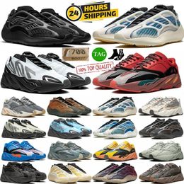 Designer 700 Chaussures v2 v3 Solid Gris Alvah Azael Fade Salt Hi-Res Rouge Bleu Vanta Utility Noir mnvn Laceless Fade Carbon Kyanite Runners Hommes Femmes Sport Entraîneur Baskets