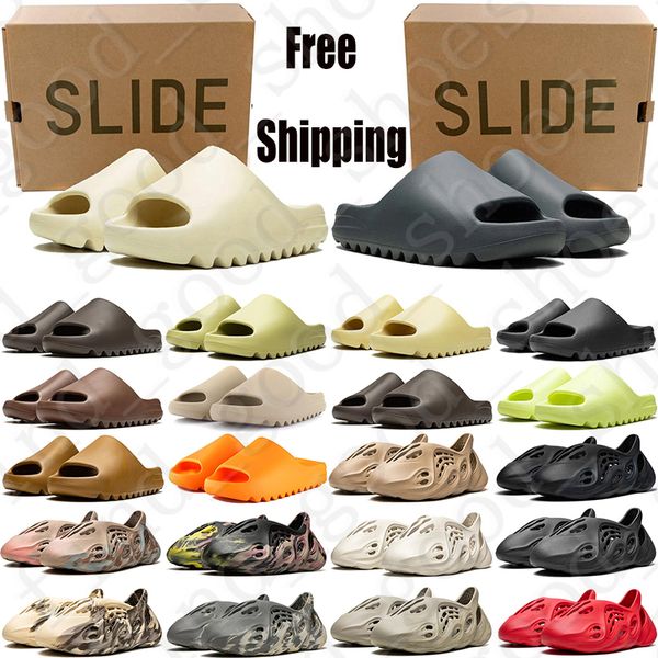 Livraison gratuite avec boîte Designer Sandal Slipper Sliders pour hommes Femmes Sandales Slide Pantoufle Mules Hommes Femmes Diapositives Pantoufles Formateurs Tongs Sandles