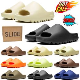 met doos Designer Sandalen Slippers Slippers Heren Dames Slippers Pantoufle Slide Muiltjes Heren Dames Bot Woestijn Zand Aarde Bruin Mineraal Blauw Mode Zomer Buiten