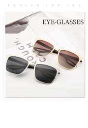 Avec des lunettes de soleil de créateurs de boîte pour femmes pour hommes de haute qualité verres de mode de luxe unisexes unisexes extérieur plage décontractée.