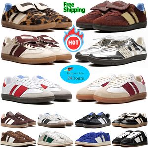 Gratis verzending met doosontwerper Vegan Casual Shoes Men Women Designer Trainers Core Black Bonners Green Gum Outdoor Flat Sports Sneake