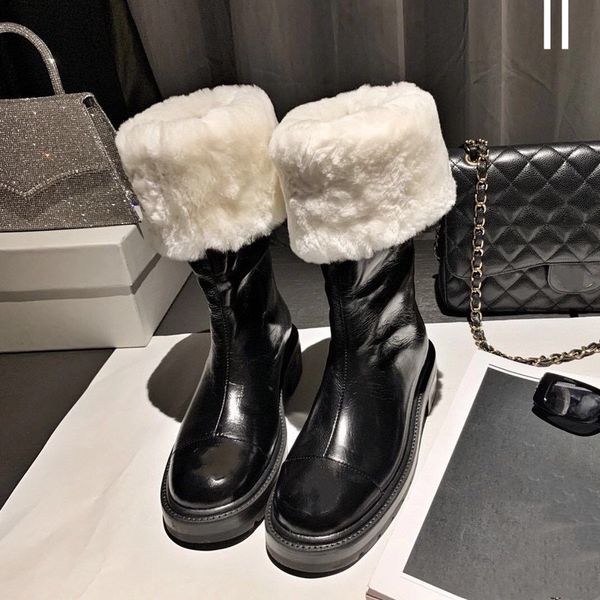 Avec boîte designer femmes bottes sur le genou botte de neige dame sexy pompes à bout pointu style rouge à lèvres talons hauts botte cheville bottines courtes femme chaussures de luxe 35-39