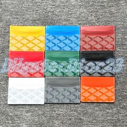 Avec boîte porte-cartes pour femme Mini portefeuille de voyage Sulpices en cuir véritable 4 poches pour cartes de luxe Designer femmes hommes portefeuilles porte-monnaie porte-clés porte-cartes de crédit