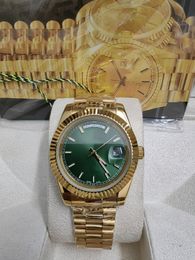Met doos hoogwaardige luxe heren Rome horloges 41 mm automatische beweging Volledige roestvrijstalen horloges 2813 Mechanische polshorloges Waterdichte lichtgevend