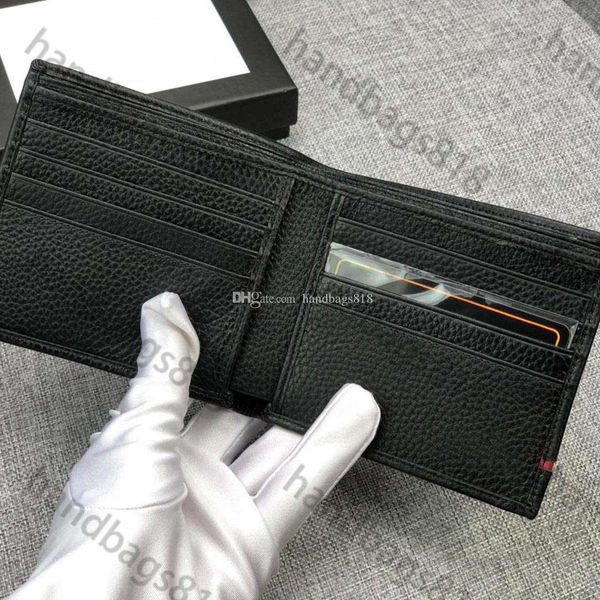 Con caja de alta calidad Carteras para hombres Cartera Monedero Estilo de moda Serpiente Patrón de cabeza de tigre Monederos Monederos Cartera para mujer clásica portafogl223N