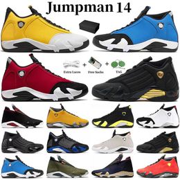 met box jumpman 14 14s mannen basketbalschoenen gember candy riet winterklaraat gym roodblauw woestijn zand defini￫rende momenten hyper koninklijke heren buiten sport sneakers schoen 40-47