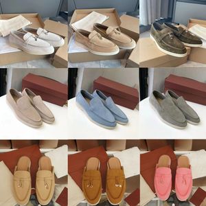 Met doosloafers kledingschoenen ontwerper Casual schoensandalen slippers mannen vrouwen