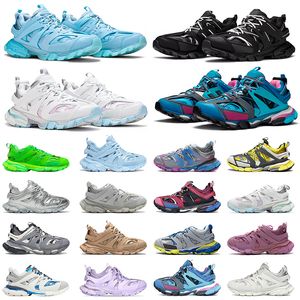 Balencaigas Shoes Balenciaga Balanciaga Track 3 3.0 Mens Womens Luxurys Designer Shoes All Blacks White Purple Beige Green Pink Blue【code ：L】Mens Shoes Sneakers Platform Trainers