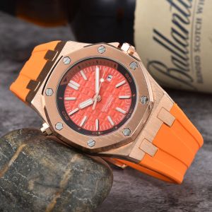 hommes montres montres de haute qualité montres de créateurs 42MM logo A et P bracelet en acier à quartz montre de luxe bracelet en caoutchouc montre de créateur hommes