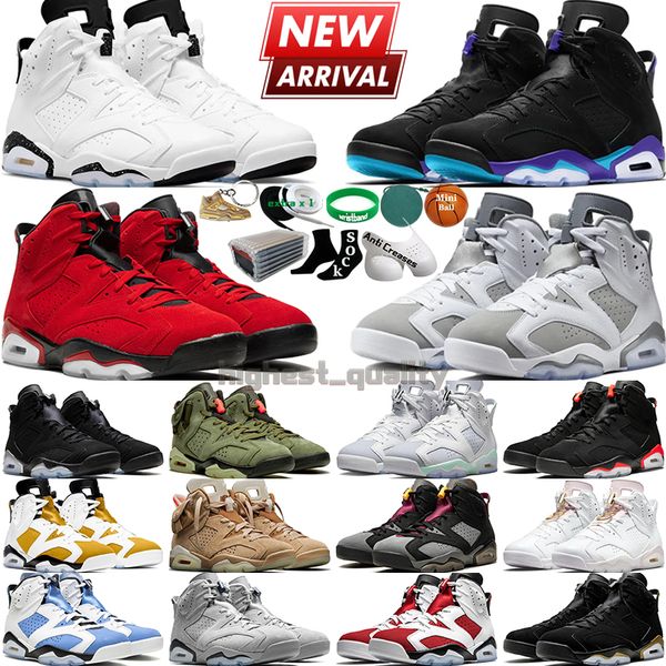 Con caja Hombres Mujeres Zapatos de baloncesto Toro Bravo Cool Grey Aqua Reverse Oreo Red Yellow Ochre UNC Inicio Georgetown Infrarrojo Carmine Para hombre Entrenadores para mujer Zapatillas deportivas