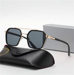 con la caja modelo G15 Gafas de sol de alta calidad Doble Sun Men Puentes Mujeres Lentes clásicas de lujo Gafas Sun Aviator Diseño de moda adecuada playa