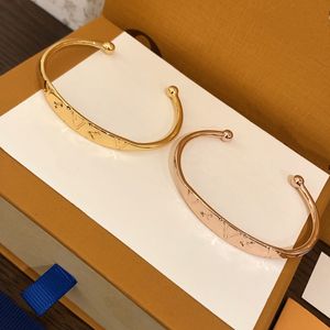 Boîte de bracelet en bracelet en bracelet Box Box Bracelet Bracelets Rose Gold pour femme Fashion Bangles Supply Bijoux de mariage de Noël