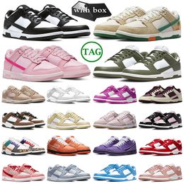 met doos panda lage casual schoenen voor heren dames Triple Pink Jarritos Sandrift Grey Fog Medium Olive University Blue Syracuse GAI heren trainers sport sneakers