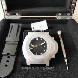 Avec des papiers en boîte Mentille Watch de haute qualité 42 mm submersible P974 974 00674 18K Rose Gol