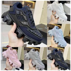 Met doos Prad Designer Casual Shoes Cloudbust Thunder Heren Dames Sneakers Rubber lage top camouflage capsule serie kleur matching stijging fn