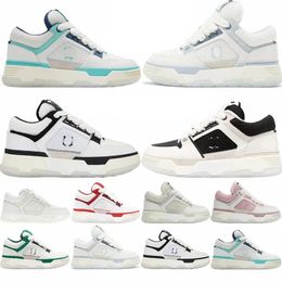 Met doos Rode mode MA-1 Dames herenschoenen amis dames sneakers Wit Zwarte schoenen Veterschoenen Designer Trainers Kwaliteit Hoog voor dames heren Casual schoenen Maat EUR 36-45