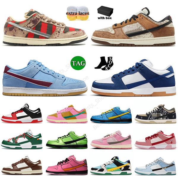 Avec boîte Chaussures de course pour hommes femmes Panda Cacao Wow Playful Pink Platform Runner Cactus Jack Why So Bad Designer Animal Triple Pink Jogging Jarritos Taille EU36-47