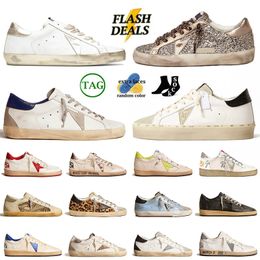 golden goose women man sneakers shoes ggdb Top luxe marque italienne luxe loafers sneakers cuir noir blanc Vintage version sneakers 【code ：L】