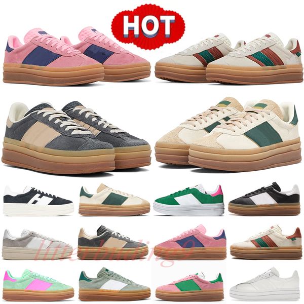 Con zapatillas de deporte diseñador zapatos casuales en negrita maple mágico beige gris blanco núcleo negro rosa goma goma amarilla amarillo femenino entrenadores deportivos deportivos