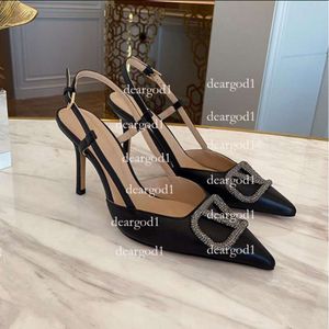 avec boîte vltn chaussures femmes chaussures concepteurs sandales pantoufles talons hauts chaussures marque boucle 4cm 6cm 8cm 10cm talons minces pointues pointues noires noues bottoms chaussures 24