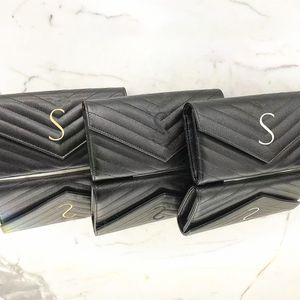 Avec boîte Portefeuille design pour femme Porte-cartes en cuir véritable pour hommes Logo de lettre en métal Porte-cartes de luxe porte-monnaie en or sac caviar hommes Portefeuilles porte-clés porte-monnaie