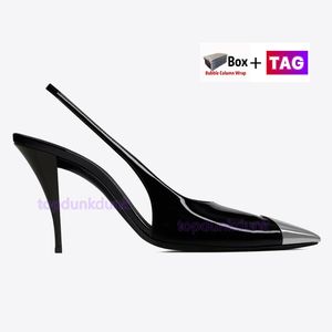 Avec boîte Femmes Robe Chaussures Pompes Mode à talons hauts Designer de luxe Slingback Sandales Mocassins Casual Femmes Chaussure Taille 35-40