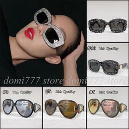 10a topkwaliteit damesmode diamanten zonnebrillen merk zonnebril voor mannen en vrouwen