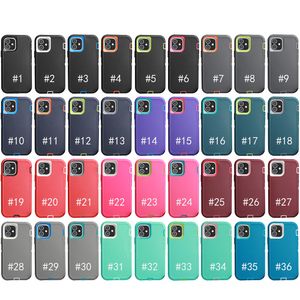 Met clipverdediger telefoonhoesjes voor iPhone 13 12 11 Pro Max XR XS 8 plus Samsung S20 Fe S21 Ultra Note 20 A22 A32 A52 A72 A51 A71 A20 A20 A50 A50 SHOCKPROVE HEAVE DOUDER