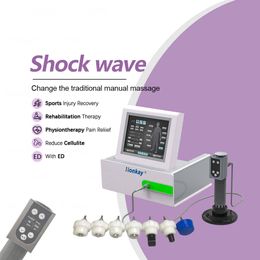 Met comfortabele en professionele modus ESWT-apparatuur Elektromagnetische schokgolf Medische fysiotherapiemachine voor pijnverlichting ED-behandeling