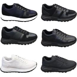 Met Designer Sneakers Lace-up Schoenen Luxe Elegante Casual Trainers Nylon Lederen Prax Runner 01 6 Design Mens Box 276 HNXJE