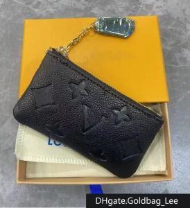 Met stofzakken en doos Dames Heren Dames SLEUTELZAKJE POCHETTE CLES Ontwerpers Mode handtas Dames Heren Creditcardhouder Portemonnee Luxe Portemonnee Tas M62650 A1