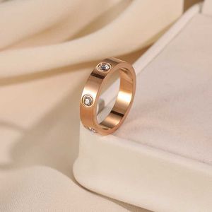 Met echte doos de belofte Ring of Love Luxury en prachtige ring voor vrouwelijke highend damesstijl van minimalistische met cart originele ringen
