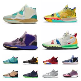 met Kyrie 7 One World 1 Heren basketbalschoenen Mensen Chip Light Bone Kyries 5s Sponge Sandy Creator Hendrix Horus Rayguns Daybreak