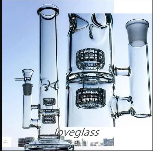 Tornado Bong Banghs Shisha Smoke Water Pipes en verre Bongs Klein Recycler Dab Rigs Perc avec un joint de 18 mm