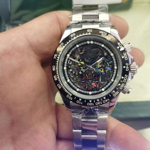 Met originele doos AAA man Horloge 40mm Saffier sliver Geen Chronograaf bule dail Mechanische Automatische Desinger Heren Horloges 2022
