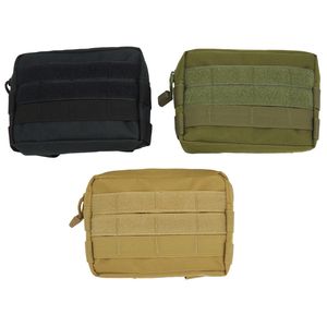 Paquet d'appendices de sac banane extérieur Edc Toolkit Molle Vice Sac de banlieue Tactiques de camouflage Couleur pure Camping Equinment Pocket 10fy ii