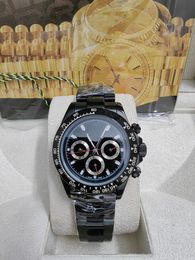 Met originele doos Horloge van hoge kwaliteit 40 mm 116503 116509 116520 116523 Saffiergoud Geen chronograaf zwarte mechanische automatische herenhorloges 2024