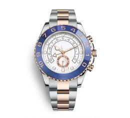 Met originele doos heren horloge jacht Mingshi witte wijzerplaat 44 mm lichtgevende waterdichte M116688 Automatische machine