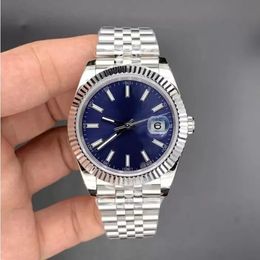 Avec boîte d'origine Montre pour homme certificat blanc datejust Président Montres Homme Jour Date Diamants Cadran Vert Montre Homme Lunette Inoxydable Montre-Bracelet Automatique 41mm