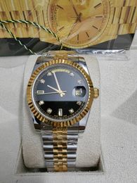 Met originele box Watch 41 mm automatische mechanische horloges voor mannen casual polshorloge kalender polsband roestvrijstalen Monte de luxe festival cadeau 2023