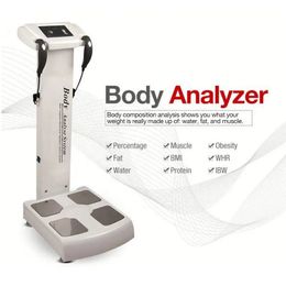 Met Printer Quantum Resonantie Magnetische Lichaamssamenstelling Analyzer Machine Vetanalysator BMI Menselijke Volledige Lichaam Gezondheid Machine