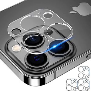 Met retailbox 3D -camerascherm Bescherming gehard glazen film voor iPhone 12 13 Mini 11 Pro Max x XS XR Volledige omslag