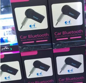Avec boîte de vente au détail Universal 3.5mm Streaming Car A2DP sans fil Bluetooth V3.0 EDR AUX o Adaptateur de récepteur de musique pour téléphone MP3 voiture 3.02367850
